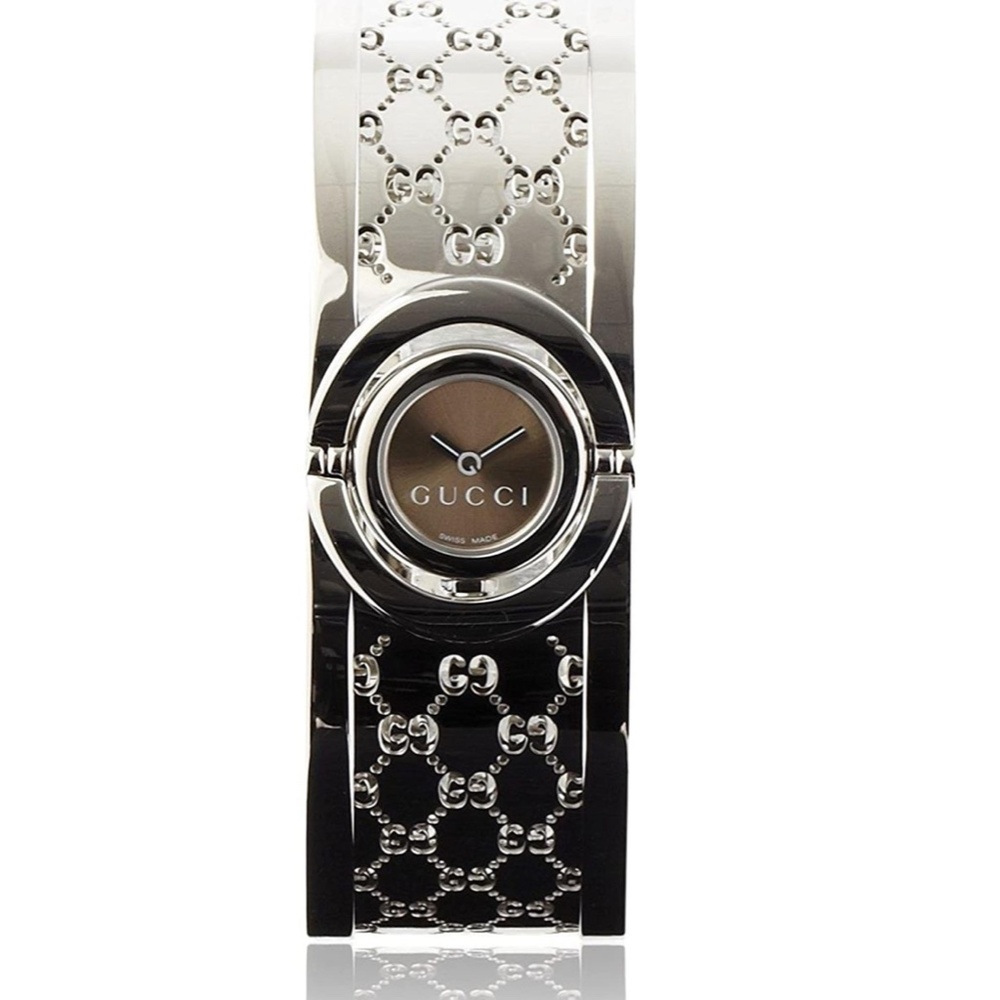 GUCCI twirl watch in stainless steel